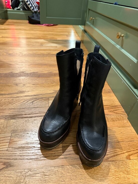 Coach Women's Brady Platform Wedge-Heel Ankle Boots - Picture 7 of 7